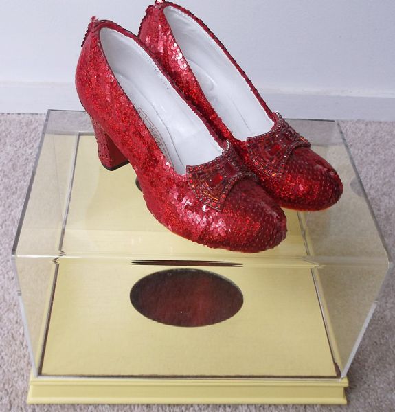 Wizard Of Oz Hand Crafted  Ruby Slipper Replicas